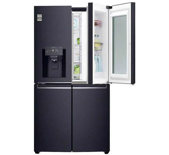 LG 889 Ltr Instaview Door-in-Door French Door Side by Side (GR-X31FMQHL)